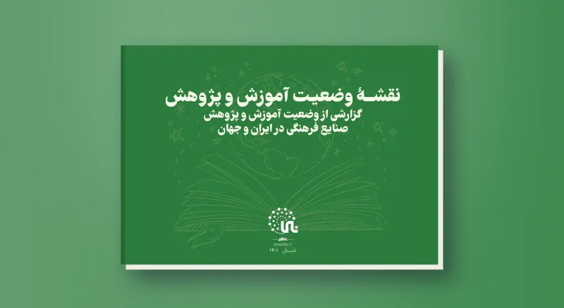Education and research status map in Iran