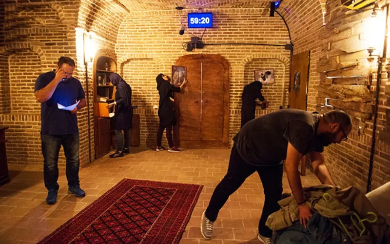 Escape rooms in Tehran