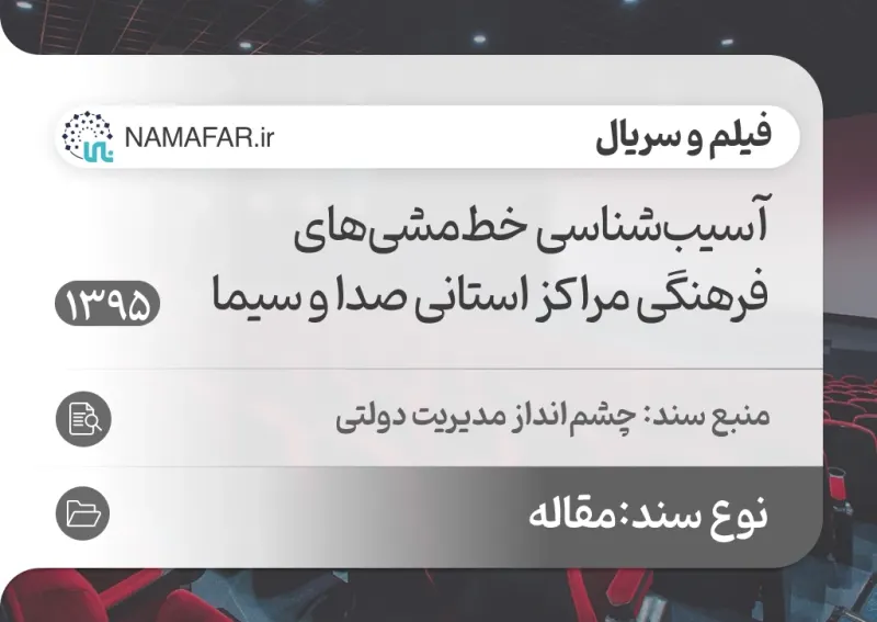A diagnosis of cultural policies at IRIB provincial centers