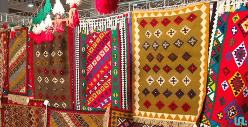 Kilim weaving at home