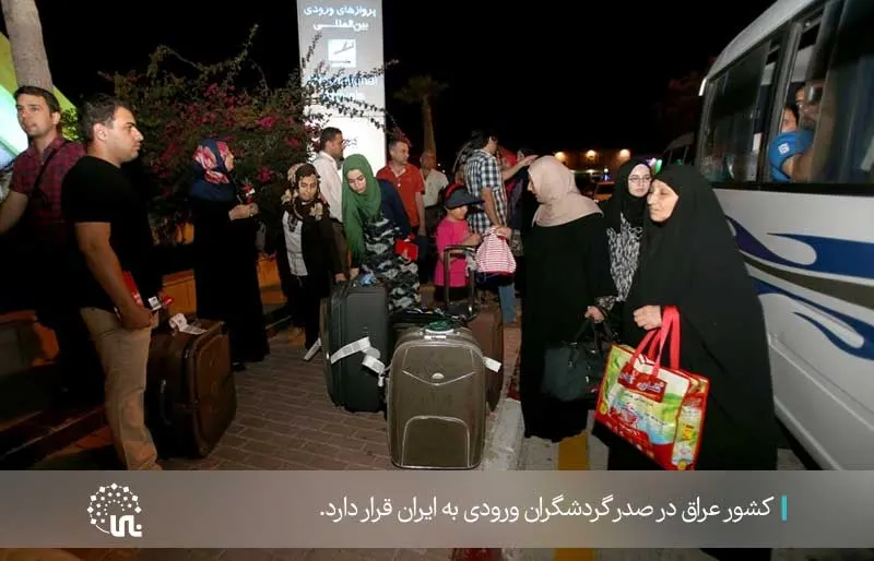 Iraq at the top of inbound tourists to Iran