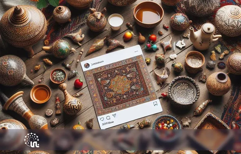 Iran's handicrafts on Instagram